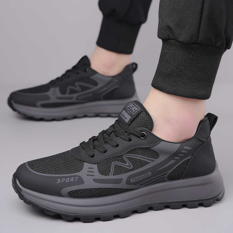 Mens Fashion Trainers - Летние высокие сапоги на шнуровке с