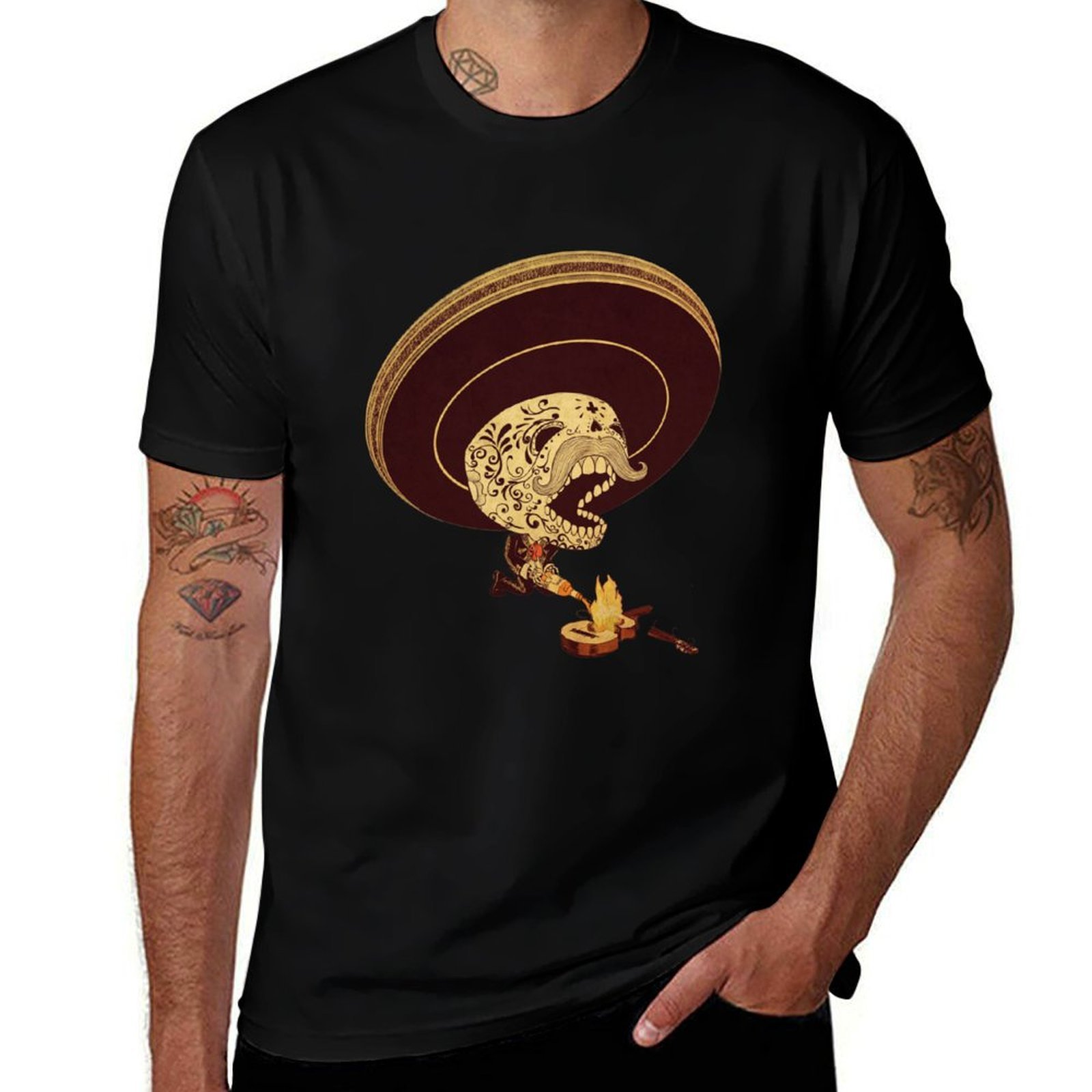 Men'S Fashion Monterrey - Футболка Monterrey Fire с модным графическим