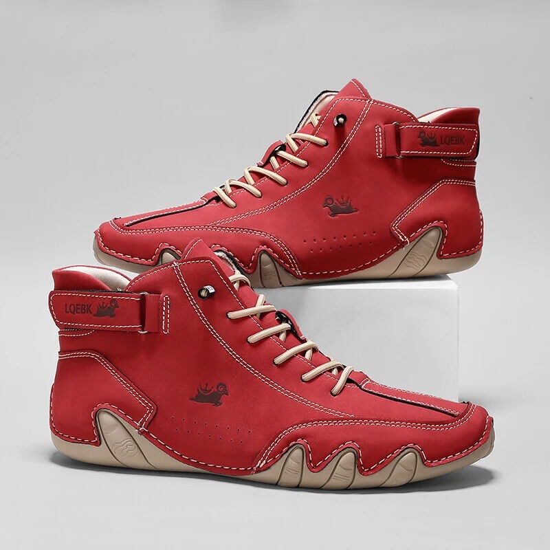 Mens Fashion Trainers - Кожаные повседневные кроссовки для мужчин, модные
