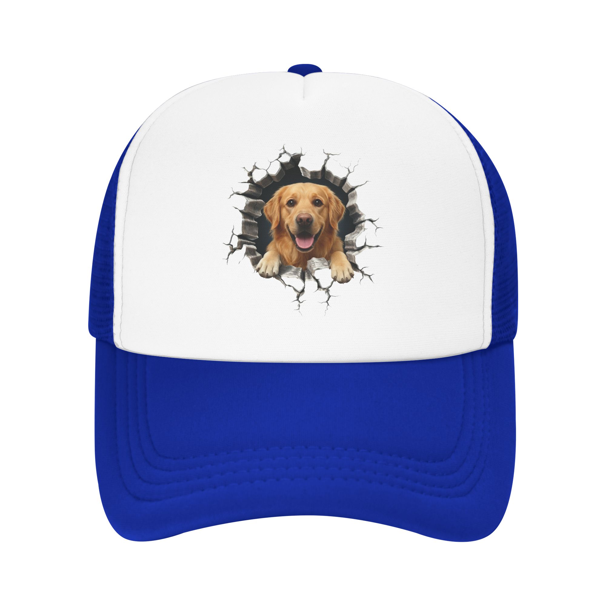 Trucker Hat Cap - Бейсболка «Золотистый ретривер» для женщин и