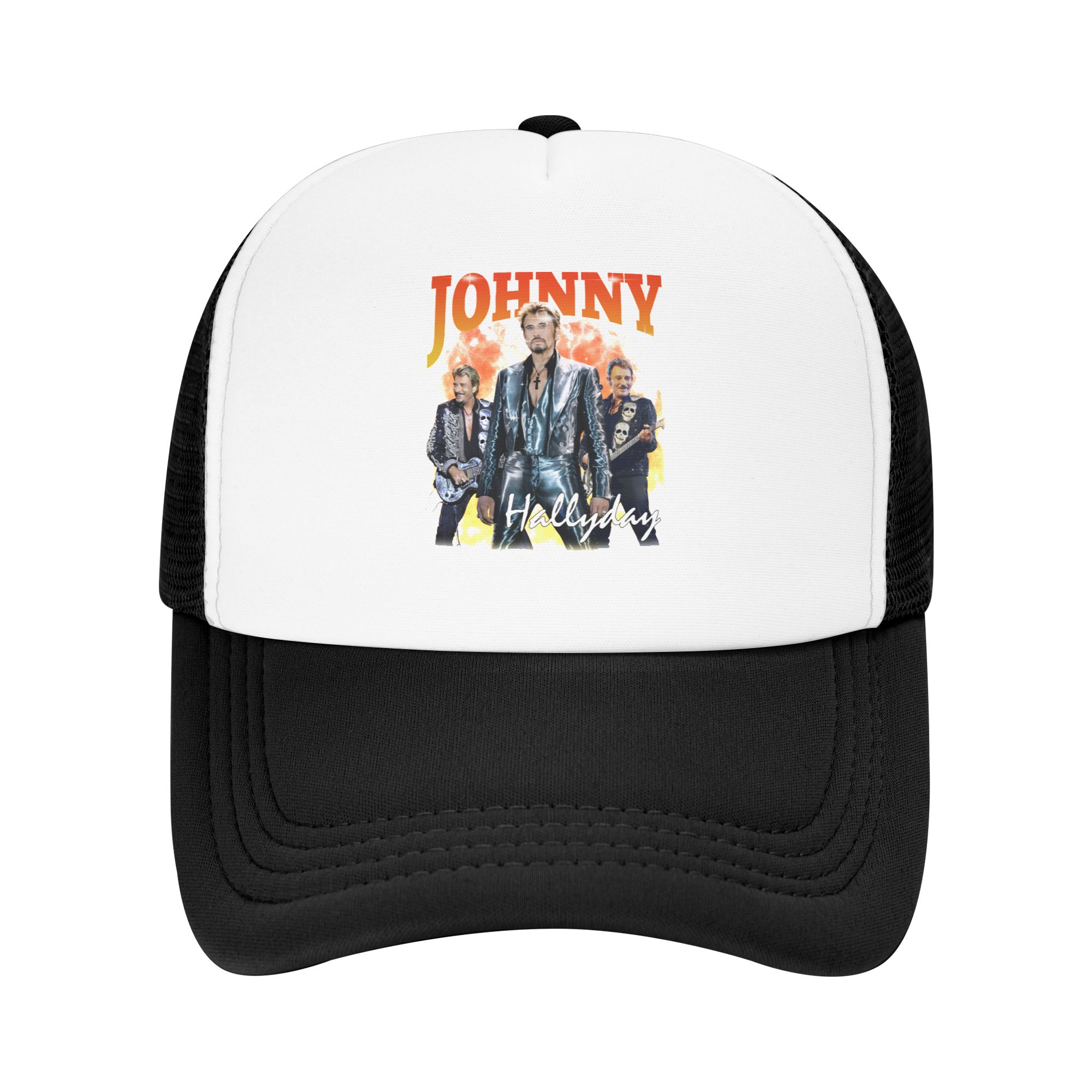 Trucker Hat Cap - Бейсболка Johnny Hallyday для мужчин и