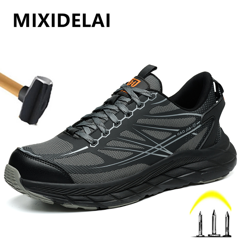 Mens Fashion Trainers - Модные рабочие кроссовки, туфли со стальным