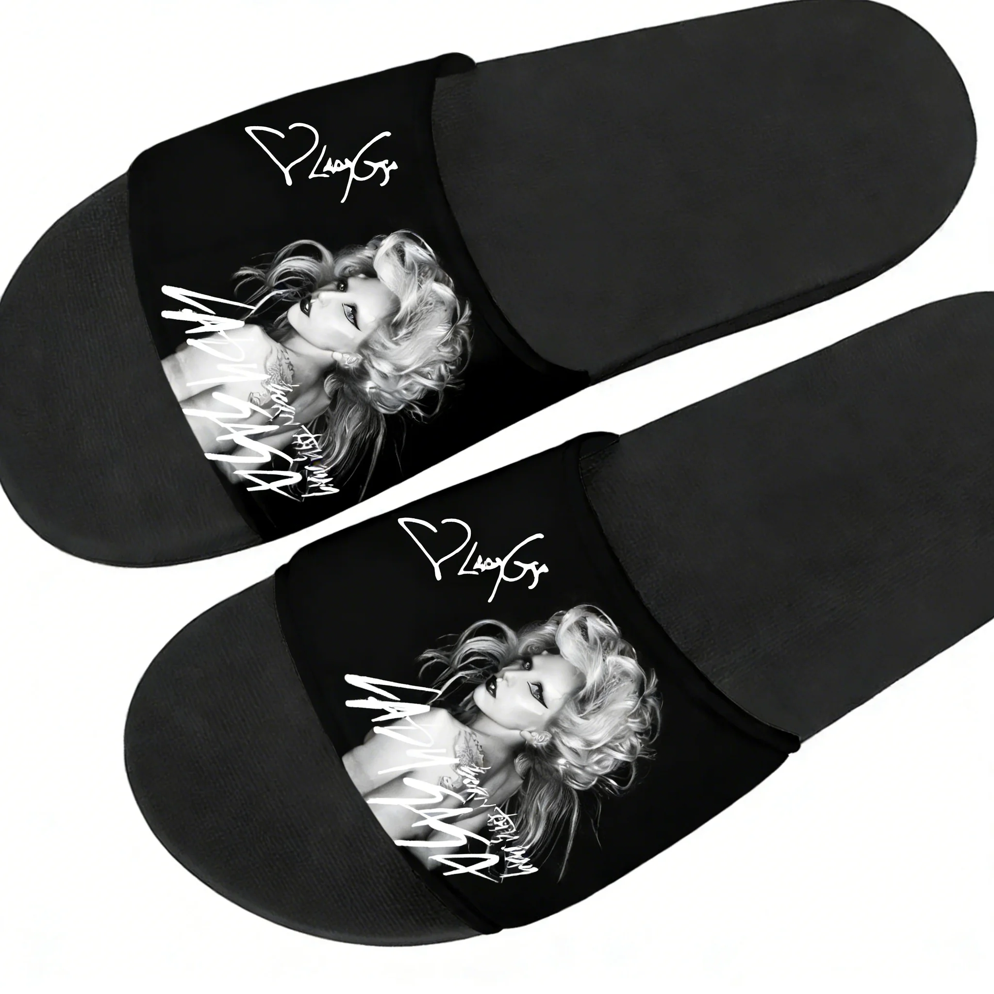 Men'S Fashion Shoes - Шлепанцы Lady Gaga: модные домашние тапочки