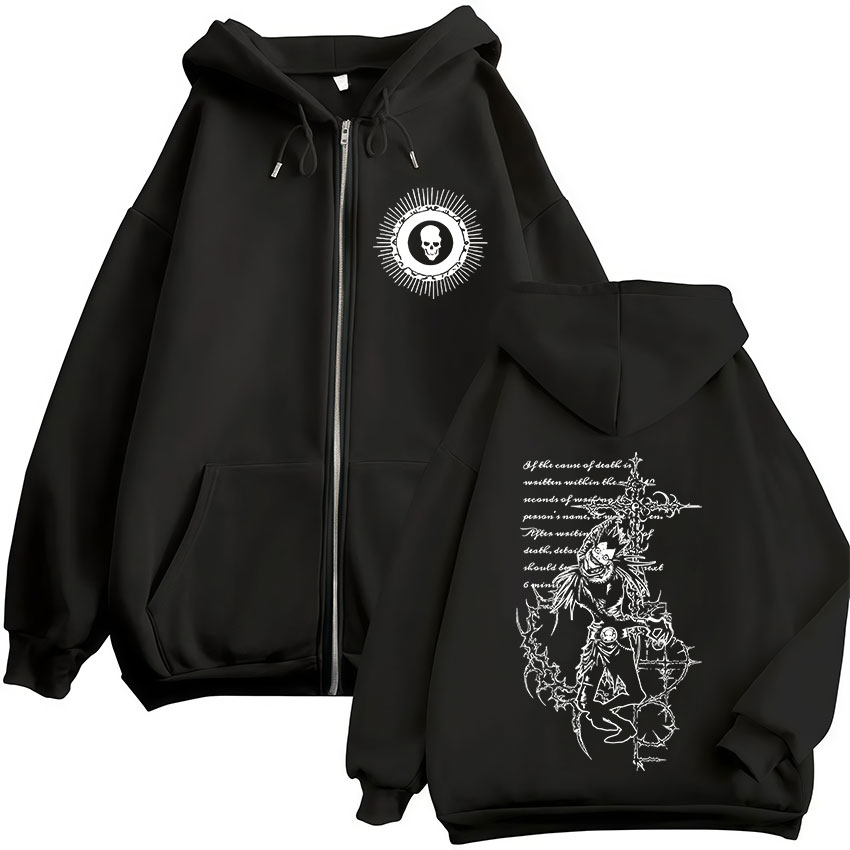 Men'S Fashion Light Jacket - Аниме «Тетрадь смерти» Ягами Лайт Рюк