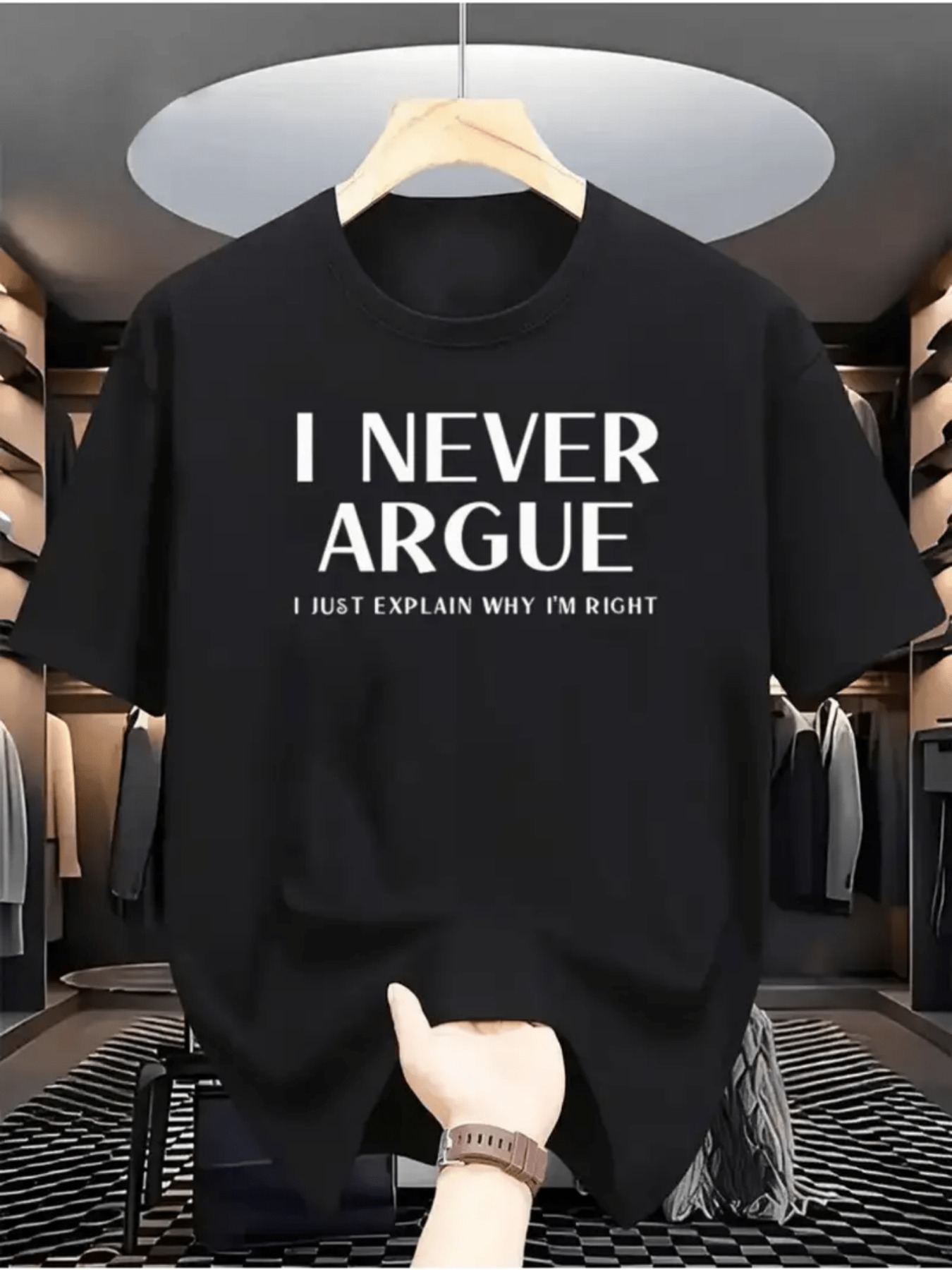 Men'S Fashion Explained - Футболка с надписью 