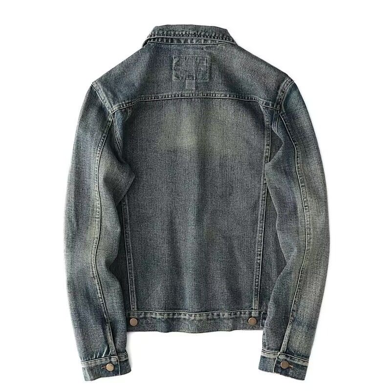Осень и весна, новая модная од – обзор и цена Mens Fashion Denim Jacket