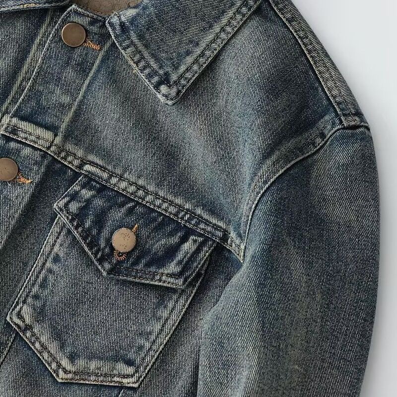 Осень и весна, новая модная од – обзор и цена Mens Fashion Denim Jacket