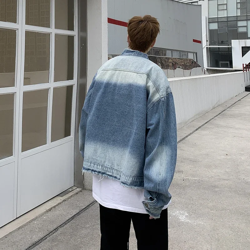 Мужская джинсовая куртка в аме – обзор и цена Mens Fashion Denim Jacket