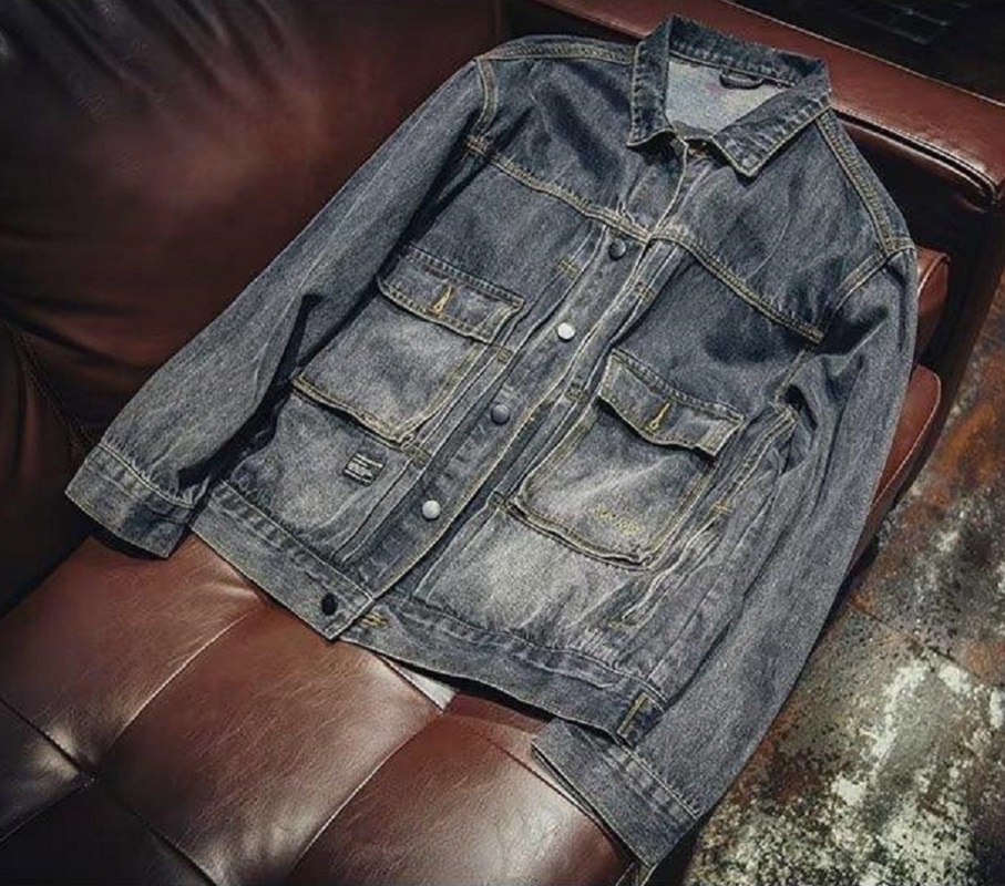Куртка мужская джинсовая с кар – обзор и цена Mens Fashion Denim Jacket