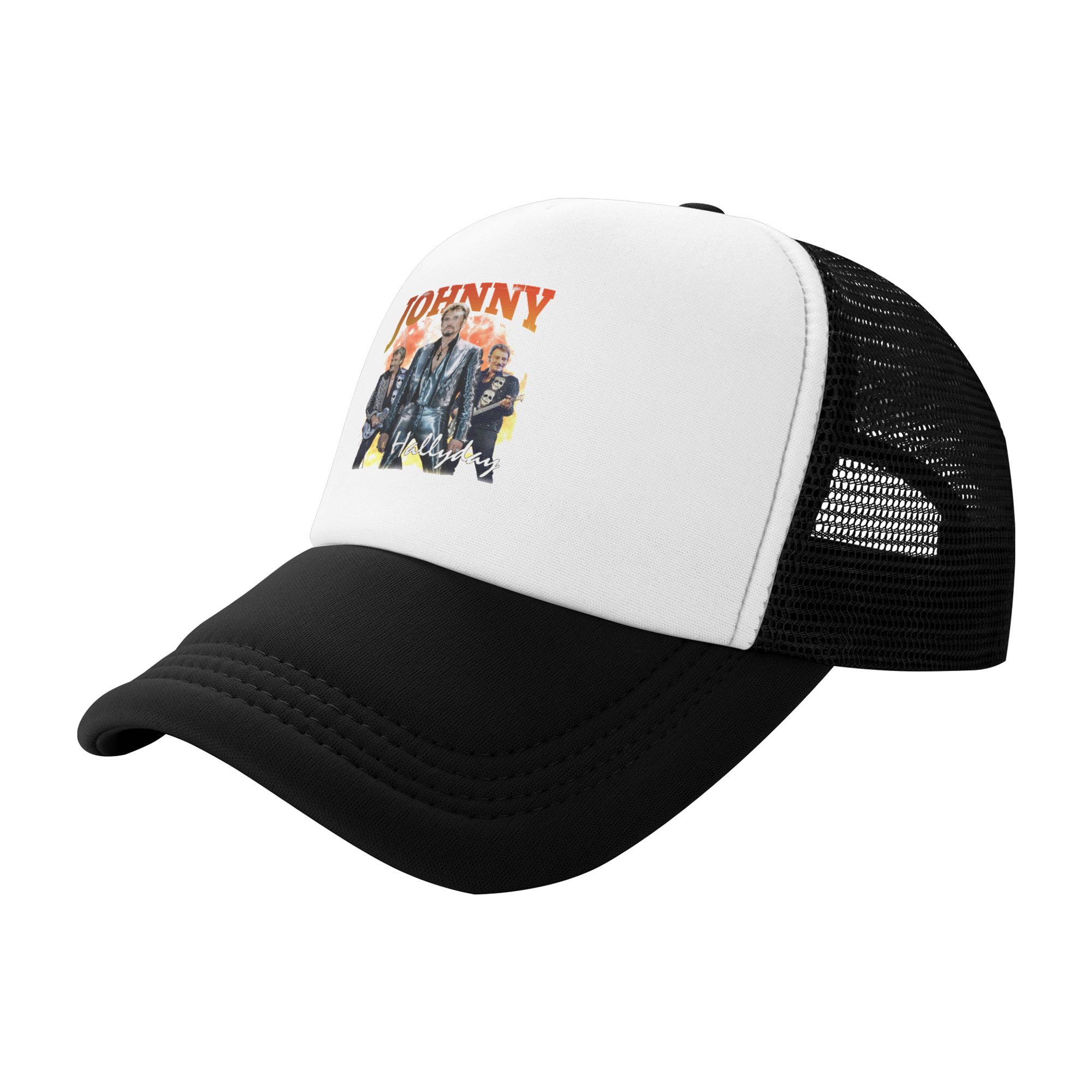 Бейсболка Johnny Hallyday для  – обзор и цена Trucker Hat Cap