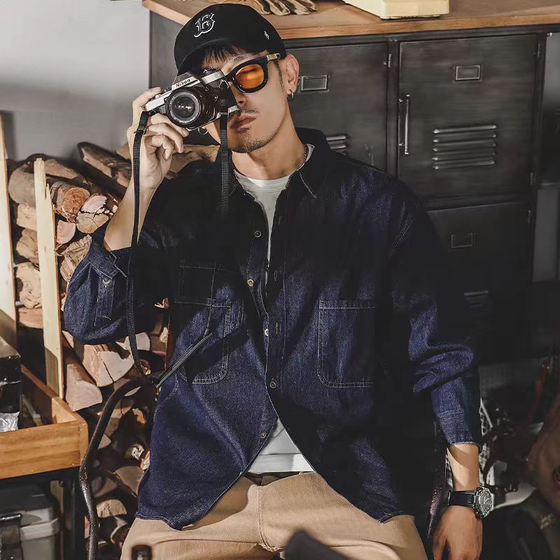 Мужская джинсовая куртка в аме – обзор и цена Mens Fashion Denim Jacket