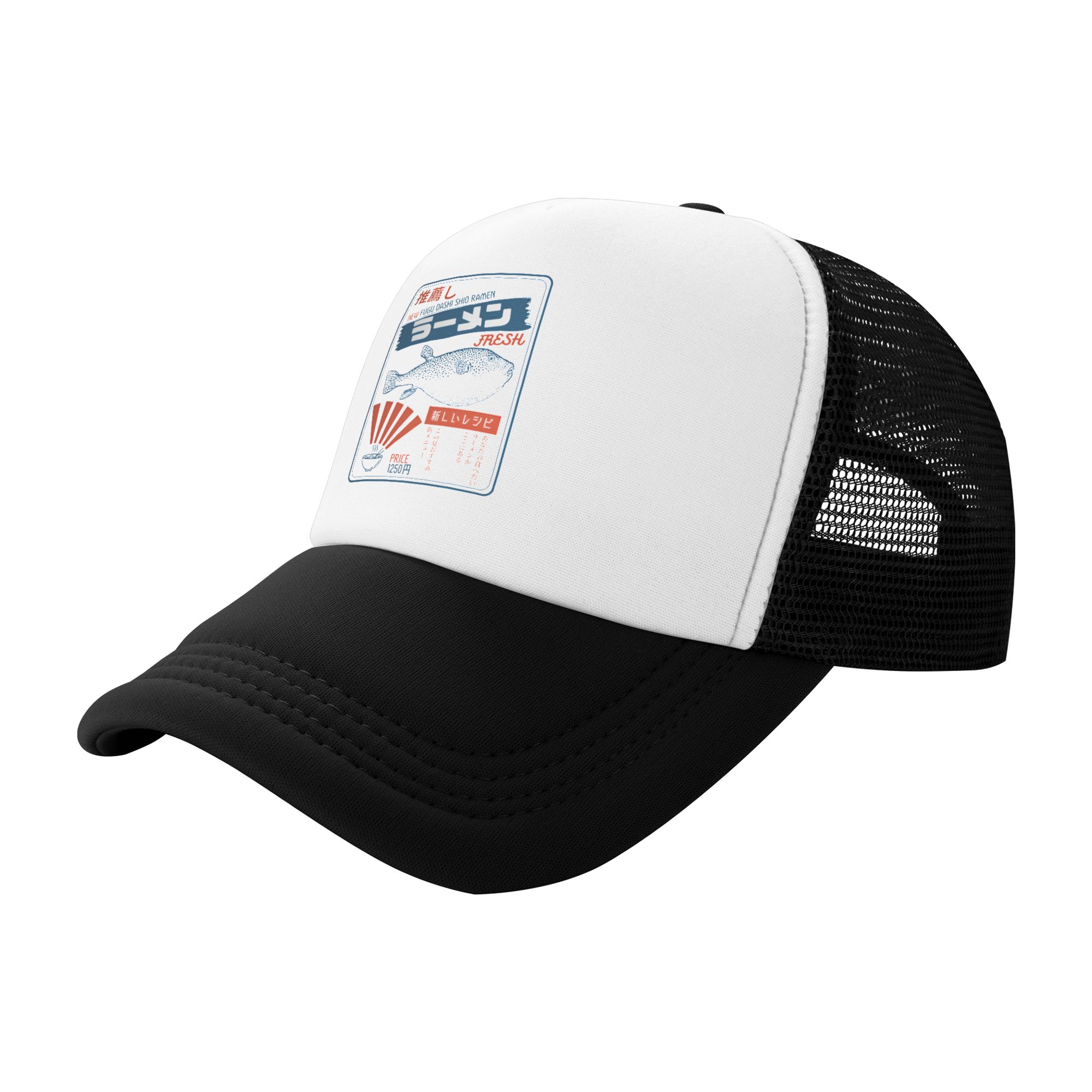 Винтажная бейсболка с принтом  – обзор и цена Trucker Hat Cap