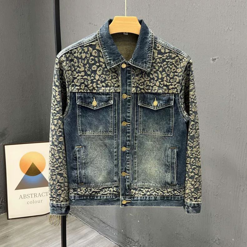 Новая мужская модная крутая дж – обзор и цена Mens Fashion Denim Jacket