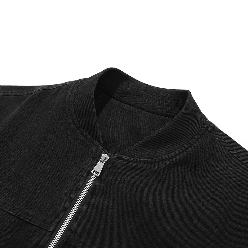 Весенне-осенняя спортивная кур – обзор и цена Mens Fashion Denim Jacket