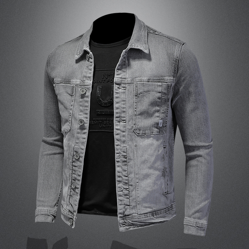 Модная мужская джинсовая куртк – обзор и цена Mens Fashion Denim Jacket
