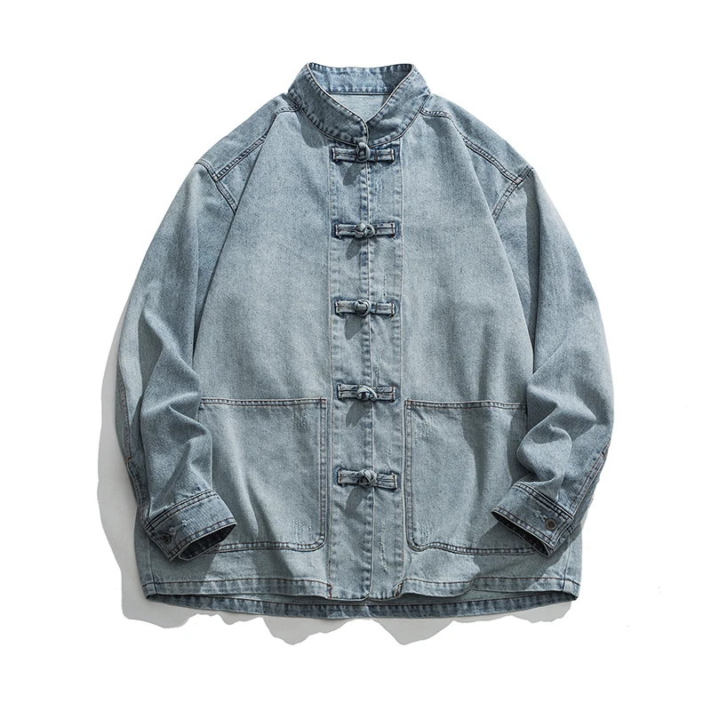 Мужская джинсовая куртка в кит – обзор и цена Mens Fashion Denim Jacket