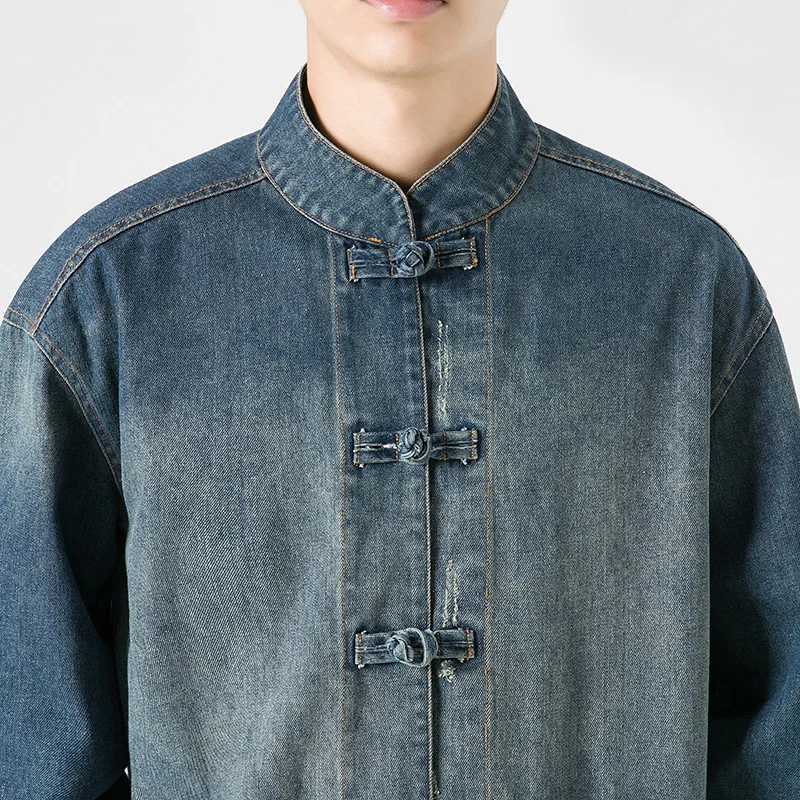 Мужская джинсовая куртка в кит – обзор и цена Mens Fashion Denim Jacket