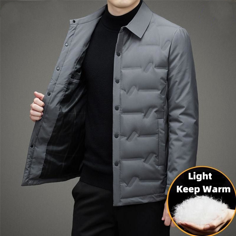 Мужские легкие пуховые пальто, – обзор и цена Men'S Fashion Light Jacket