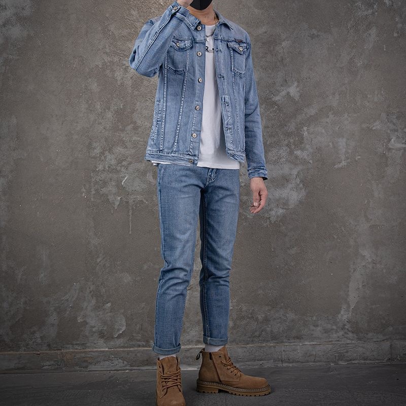 Модный повседневный мужской дж – обзор и цена Mens Fashion Denim Jacket