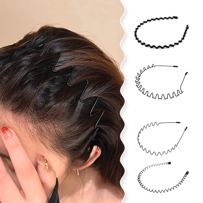 2-5 шт. волнистая повязка для  – обзор и цена Men Fashion Hair Style