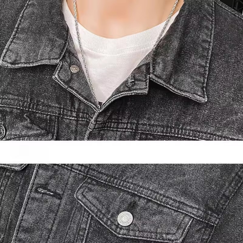 Американская винтажная джинсов – обзор и цена Mens Fashion Denim Jacket