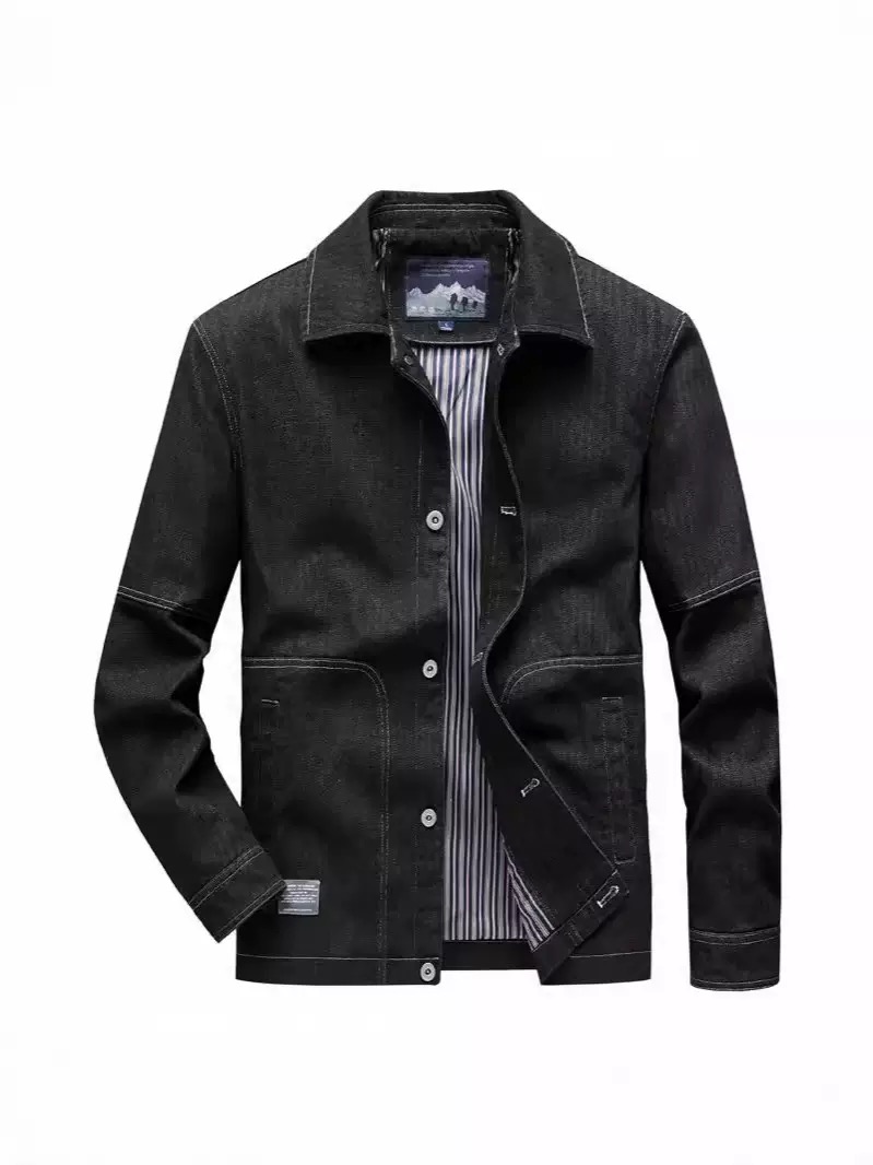 Осенне-весенняя модная тенденц – обзор и цена Mens Fashion Denim Jacket