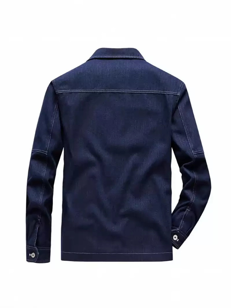 Осенне-весенняя модная тенденц – обзор и цена Mens Fashion Denim Jacket